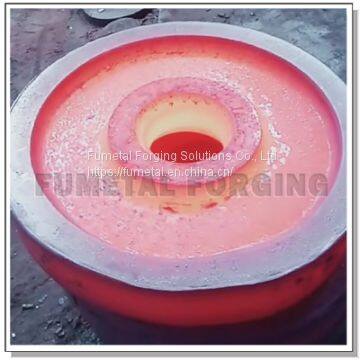 Industrial Flywheel | Open Die Forging and Heat Treatment