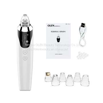 Gift Package In Stock Good Quality USB Rechargeable Blackhead Remover Vacuum photo-3