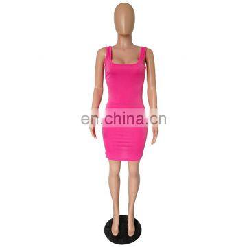 Wholesale Women Lady Summer Elegant Casual Dresses photo-7