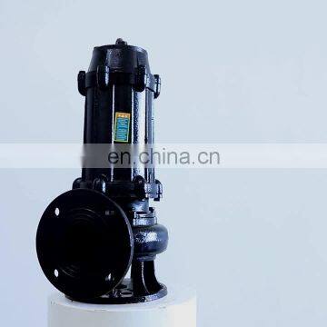 WQ series cast iron sump non-clog submersible sewage waste water disposal pump