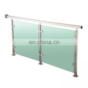 Durable Stainless Steel Balcony Staircase Glass Balustrade photo-3