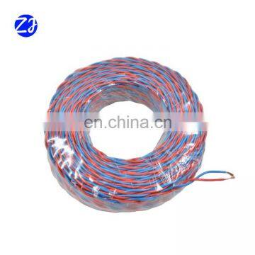 300/300V 2 core 2*2.5 cable flexible copper copper Pvc flexible electric cable 0.3 mm