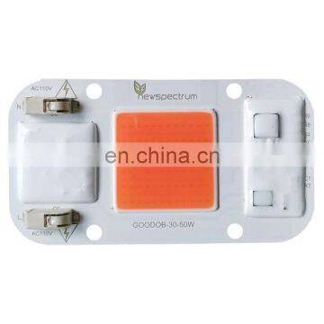 LED Grow COB Chip Full Spectrum White Warm White 50W AC110V Luminous Surface 25MM photo-3