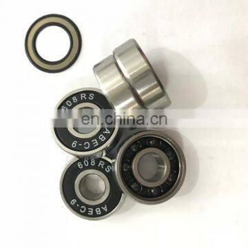 High precision hybrid ceramic skateboard bearing 8mm id 608 bearing