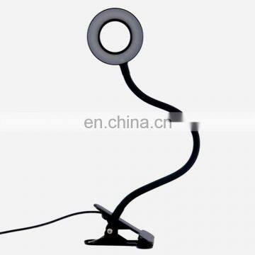 DDP Terms High Quality USB Power Led Desk Lamp Foldable Clip on Bedside Reading Night Light Dimmable LED Table Lamp photo-2