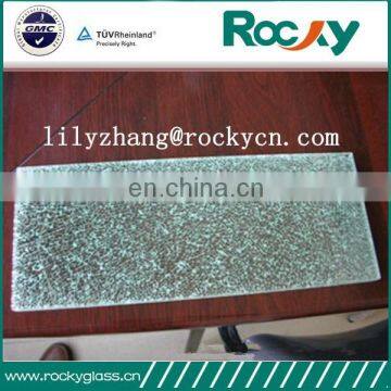 China High Quality Decorative Tempered Cracked Glass Broken Glass Table photo-6