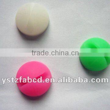 Office and home use silicone cable clips