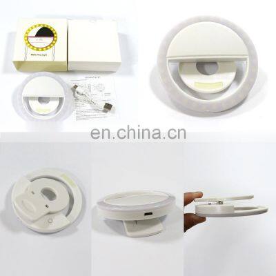 2021 Factory Price Dimmable Selfie Ring for Makeup Video Photographic Lighting USB Charger LED Selfie Ring Light photo-3