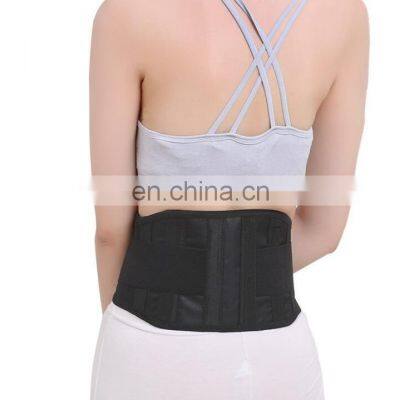 Self-heating and warm lumbar support