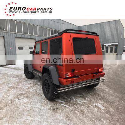 PU Material G Class W463 G350 G400 G500 G63 G65 Rear Spoiler for W463 G350 G400 G500 G63 G65 Back Spoiler With Lights photo-4