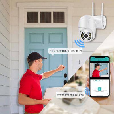 3MP PTZ IP Camera Wifi Outdoor Speed Dome Wireless Wifi Security Camera Pan Tilt 4X Digital Zoom Network CCTV Surveillance photo-2