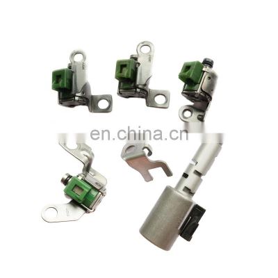 5PCS Set Original OEM AW8040LE  AW8140LE U440E U441E Transmission Solenoid Kit for Yaris for Fiesta Used Trans Solenoid Kit