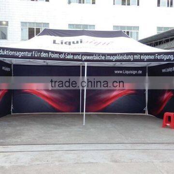 windproof and waterproof event canopy custom logo advertising pop up pavillon 3x6