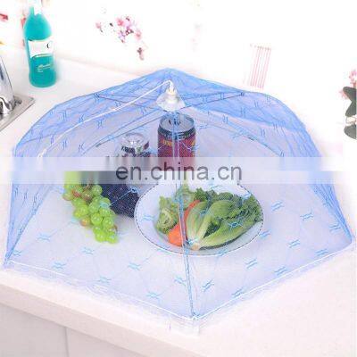 New arrival Hexagon gauze Food Covers Umbrella Style Anti Fly Mosquito Kitchen cooking Tools meal cover table mesh