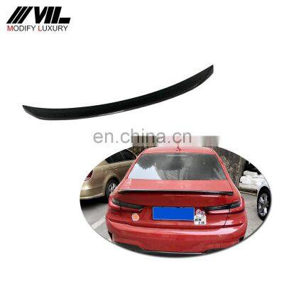 For BMW G20 330i M340i 2019-2020 Rear Roof Spoiler Wing Carbon Fiber