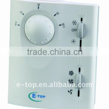 HVAC Electronic Thermostat with 3 Fan Speeds