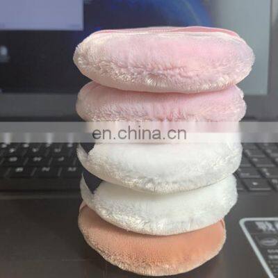 Makeup Powder Blush setting compact puff Japanese Velvet Cosmetic Talcum Powder Puffs