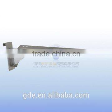 2mm Thickness Metal Chrome Shelf Bracket for Slatwall photo-2