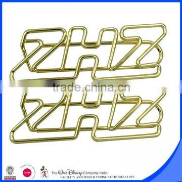 Spring Clip Type and Metal Material Paper Clip Shaped Letter photo-5