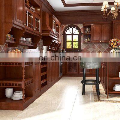 Traditional kitchen furniture set Modular kitchen cabinets