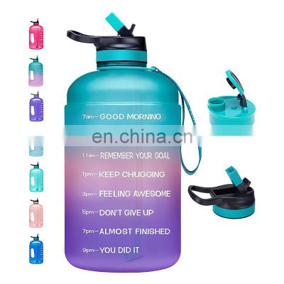 2021 new type customized wholesale clear protein gym durable shaker sports fitness workout plastic tritan water bottle