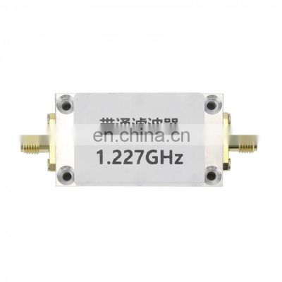 1.227GHz Band Pass Filter SAW BPF Filter with SMA Connector For GPS L2 Band Satellite Positioning