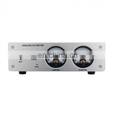 JP-45MIC Display Assembled Aluminum Alloy Panel Backlight Voice Control Wiring-Free Analog VU Meter