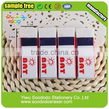 YiWu Soft rubber White Eraser for Office Student Manufacturer