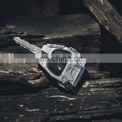 CNC Aluminum Key Case For Jeep Wrangler Rubicon Sahara Accessories Key Cover For Jeep