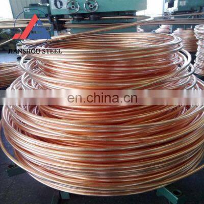 Best price copper pipe air conditioner ASTM B280 C11000 C1100 3/8 copper pipes pancake coil