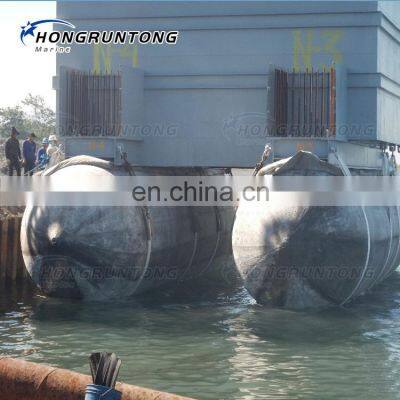 Marine Equipment Inflatable Salvage Heavy Moving Balloon High Buoyancy Lifting Docking Rubber Airbags photo-5
