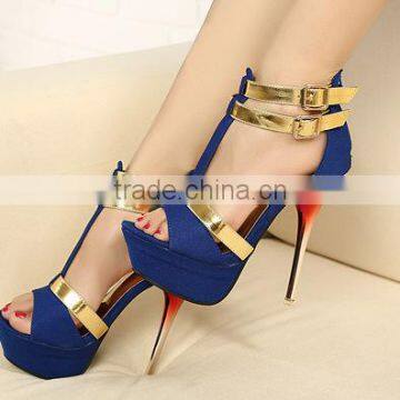 C89228A fashion lady high heel shoes wholesale women shoes