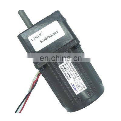 Constant speed easy to install AC geared motor YN60-220-10 / 60JB360G0832 slow speed motor