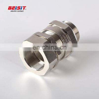 Durable high quality metallic cable gland for automation panel connection