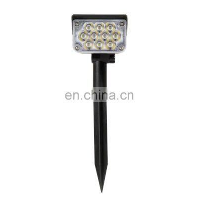 Adjustable Solar Garden Light IP65 Super Bright Landscape Lawn Lights Outdoor Solar Plug-in Lamp