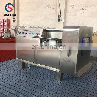 Industrial Use Meat Dicer Machine Restaurant / Frozen Meat Dicing Cube Cutter Machine