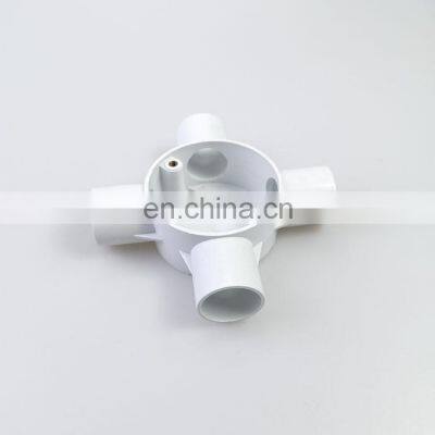 4 Way Intersection Hot Sell Junction Box Outdoor Plastic White photo-4