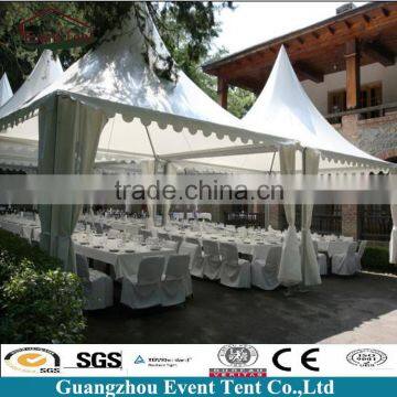 Pagoda white marquee tent for wedding party and outdoor events