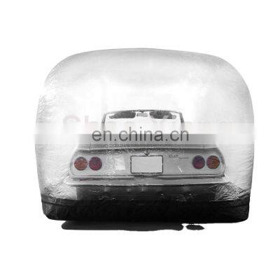 Outdoor Transparent Inflatable Car Capsules Car Garage Tent