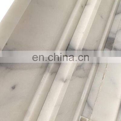 Customized Door Surround Statuario Architrave Villa Exetrior Marble Architrave photo-2