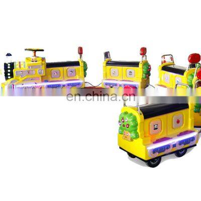 Outdoor mini mall ride on trains kids train set for kids electric train set