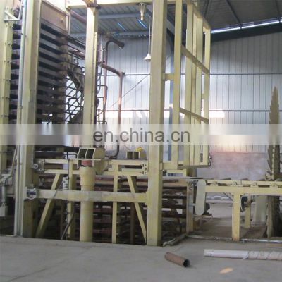 Hot press wood glue particle board production line can used in laminate flooring in Australia