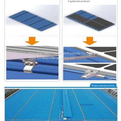 MK PV Aluminum Adjustable Fixed Portable Tin Roof Solar Panel Mounting Installation Bracket Factory Direct Sell photo-5