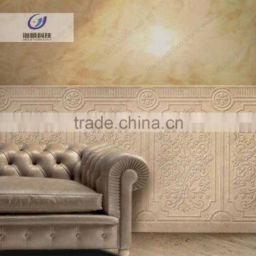 Embossed tile artificial stone relief wall art for interior or exterior decoration