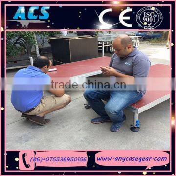 ACS Adjustable 0.7m-1.2m Aluminum Stage, Outdoor Stage With TUV Certificate photo-4