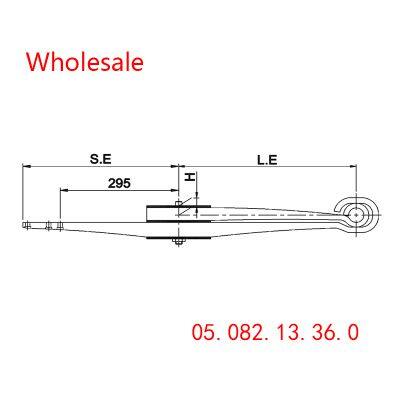 05.082.13.36.0 Trails Trailer Spring Arm Wholesale For BPW