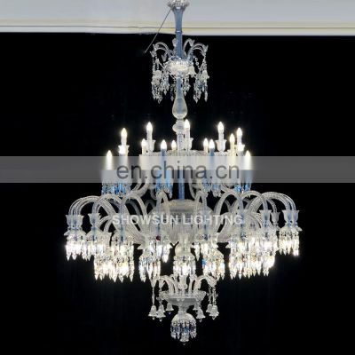 european hotel wedding lighting decoration luxury hanging modern crystal chandelier for dining room