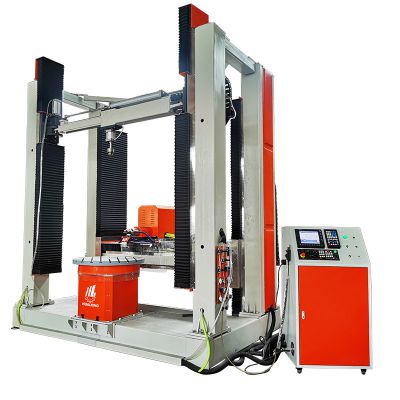 HLSD3-1525  Dialead Four Axis Stereo Engraving Machine for Stone Statue