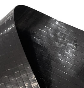 Fish Pond Liner Woven Reinforced HDPE Waterproof Geomembrane Fish Farming Cover Black Membrane photo-2