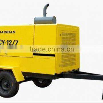 LGCY-12/7,12m3/min,7bar,Diesel driven portable screw air compressor drilling rig